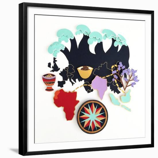 Spice Voyage, 2016-Isobel Barber-Framed Giclee Print