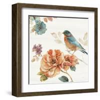 Spiced Nature III Soft White-Lisa Audit-Framed Art Print