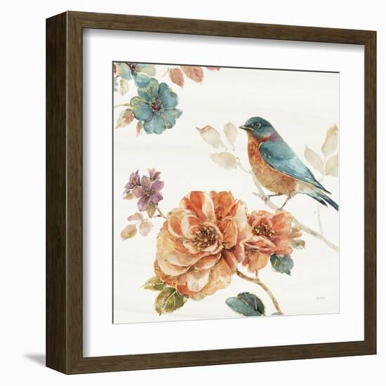 Spiced Nature III Soft White-Lisa Audit-Framed Art Print