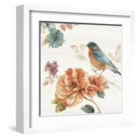 Spiced Nature III Soft White-Lisa Audit-Framed Art Print