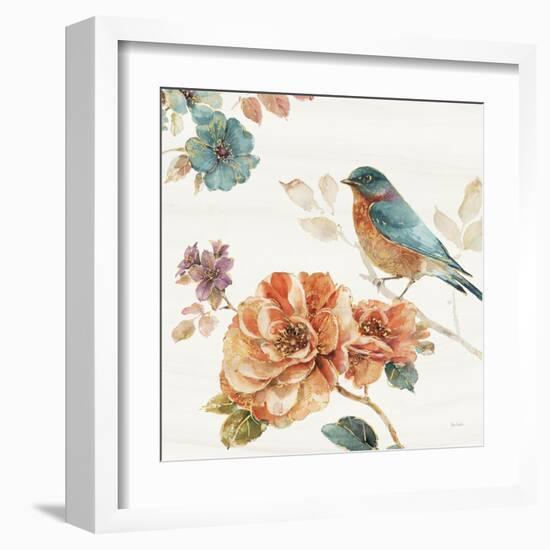 Spiced Nature III Soft White-Lisa Audit-Framed Art Print