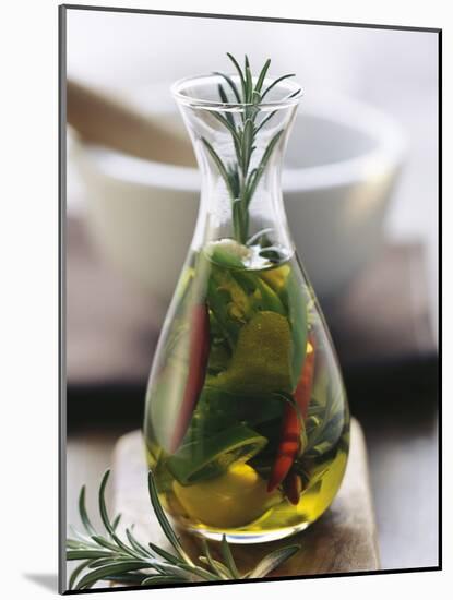 Spiced Oil with Rosemary and Chillies-Eising Studio - Food Photo and Video-Mounted Photographic Print