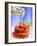 Spiced Tomatoes Being Drizzled with Olive Oil-Jean-Paul Chassenet-Framed Photographic Print