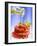 Spiced Tomatoes Being Drizzled with Olive Oil-Jean-Paul Chassenet-Framed Photographic Print