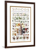 Spices and Culinary Herbs-null-Framed Art Print