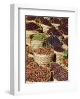 Spices and Dates for Sale in the Market or Souk of Aswan, Egypt, North Africa, Africa-Tuul-Framed Photographic Print