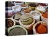 Spices and Dried Foods on Sale in Wuhan, Hubei Province, China-Andrew Mcconnell-Stretched Canvas