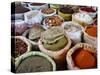 Spices and Dried Foods on Sale in Wuhan, Hubei Province, China-Andrew Mcconnell-Stretched Canvas