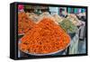 Spices and fruits in a traditional market in Jerusalem, Israel, Middle East-Alexandre Rotenberg-Framed Stretched Canvas