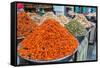 Spices and fruits in a traditional market in Jerusalem, Israel, Middle East-Alexandre Rotenberg-Framed Stretched Canvas