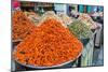 Spices and fruits in a traditional market in Jerusalem, Israel, Middle East-Alexandre Rotenberg-Mounted Photographic Print