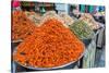 Spices and fruits in a traditional market in Jerusalem, Israel, Middle East-Alexandre Rotenberg-Stretched Canvas