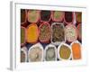 Spices and Pulses in Market, Manakha, Sana'a Province, Yemen-Peter Adams-Framed Photographic Print