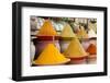 Spices at the Market Marrakech, Morocco and Africa-perszing1982-Framed Photographic Print