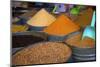 Spices, Fez, Morocco, North Africa, Africa-Neil Farrin-Mounted Photographic Print