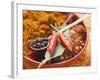 Spices for Meat Dishes (Chilli and Bay Leaf)-Eising Studio - Food Photo and Video-Framed Photographic Print