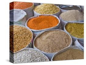 Spices For Sale, Addis Ababa, Ethiopia, Africa-Michael Runkel-Stretched Canvas