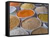 Spices For Sale, Addis Ababa, Ethiopia, Africa-Michael Runkel-Framed Stretched Canvas