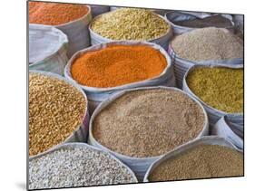 Spices For Sale, Addis Ababa, Ethiopia, Africa-Michael Runkel-Mounted Photographic Print