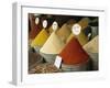 Spices for Sale in Spices Souk, the Mellah, Marrakech, Morocco-Lee Frost-Framed Photographic Print