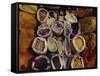 Spices for Sale, India, Asia-Liba Taylor-Framed Stretched Canvas