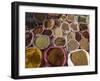 Spices for Sale, Margao Market, Goa, India-Short Michael-Framed Photographic Print