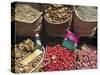 Spices for Sale, Souk in the Medina, Marrakech (Marrakesh), Morocco, North Africa-Nico Tondini-Stretched Canvas