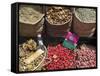 Spices for Sale, Souk in the Medina, Marrakech (Marrakesh), Morocco, North Africa-Nico Tondini-Framed Stretched Canvas