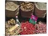 Spices for Sale, Souk in the Medina, Marrakech (Marrakesh), Morocco, North Africa-Nico Tondini-Stretched Canvas