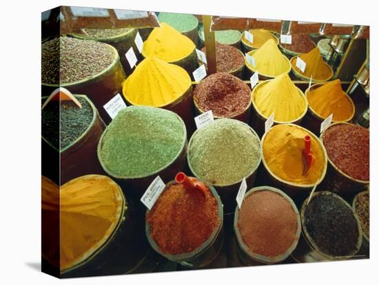 Spices, Grand Bazaar, Istanbul, Turkey, Eurasia-Sylvain Grandadam-Stretched Canvas