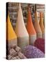 Spices in Market, Mellah District, Marrakesh, Morocco-Gavin Hellier-Stretched Canvas