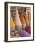 Spices in Market, Mellah District, Marrakesh, Morocco-Gavin Hellier-Framed Photographic Print