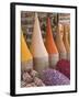 Spices in Market, Mellah District, Marrakesh, Morocco-Gavin Hellier-Framed Photographic Print