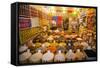 Spices in the Bazaar of Sulaymaniyah, Iraq, Kurdistan-Michael Runkel-Framed Stretched Canvas