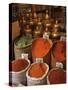 Spices in the Market, Istanbul, Turkey, Europe-Woolfitt Adam-Stretched Canvas