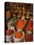 Spices in the Market, Istanbul, Turkey, Europe-Woolfitt Adam-Stretched Canvas