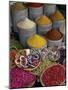 Spices in the Souks in the Medina, Marrakesh, Morroco, North Africa, Africa-De Mann Jean-Pierre-Mounted Photographic Print