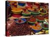 Spices on Sale in Market, Tunisia, North Africa, Africa-Lightfoot Jeremy-Stretched Canvas