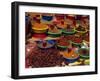 Spices on Sale in Market, Tunisia, North Africa, Africa-Lightfoot Jeremy-Framed Photographic Print