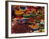 Spices on Sale in Market, Tunisia, North Africa, Africa-Lightfoot Jeremy-Framed Photographic Print