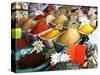 Spices on Stall in Market of Souk Jara, Gabes, Tunisia, North Africa, Africa-Dallas & John Heaton-Stretched Canvas