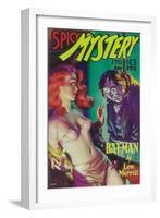 Spicy Mystery Stories-null-Framed Art Print