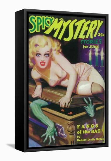 Spicy Mystery Stories-null-Framed Stretched Canvas