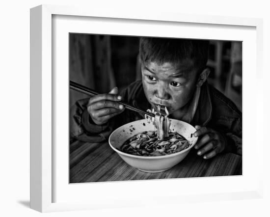 Spicy Noodle-Bj Yang-Framed Photographic Print