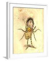 Spider 1873 'Missing Links' Parade Costume Design-Charles Briton-Framed Giclee Print