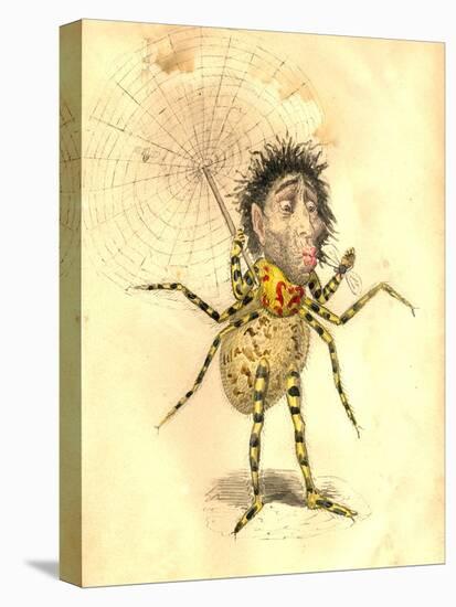 Spider 1873 'Missing Links' Parade Costume Design-Charles Briton-Stretched Canvas