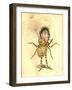 Spider 1873 'Missing Links' Parade Costume Design-Charles Briton-Framed Giclee Print