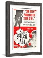 Spider Baby, Jill Banner, Beverly Washburn-null-Framed Art Print