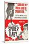 Spider Baby, Jill Banner, Beverly Washburn-null-Stretched Canvas