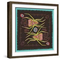 Spider, Crab Spider-Belen Mena-Framed Giclee Print